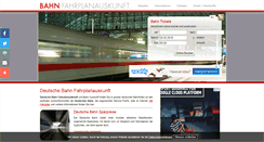 Desktop Screenshot of deutschebahnfahrplanauskunft.com