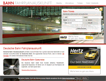 Tablet Screenshot of deutschebahnfahrplanauskunft.com